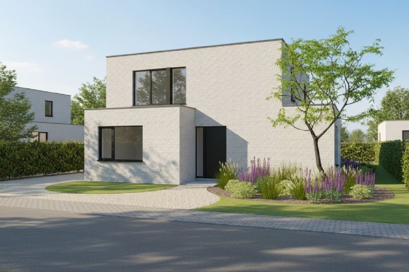Nieuw te bouwen alleenstaande woning te Ooigem. Nieuw te bouwen alleenstaande woning te Ooigem.